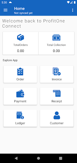 ProfitOne Connect Screenshot 1