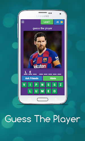 Soccer Player Quiz Screenshot 0