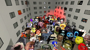Nextbots In Backrooms: Shooter Screenshot 3