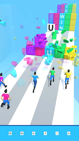 Words Run 3D Screenshot 1