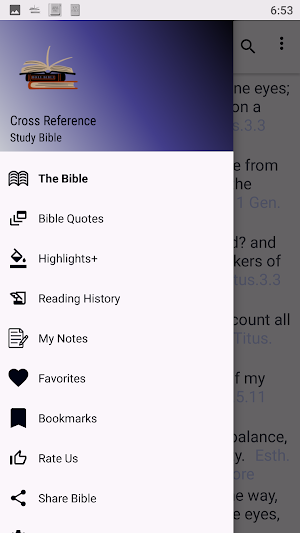 Cross Reference Study Bible Screenshot 0