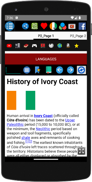 History of Ivory Coast Screenshot 1