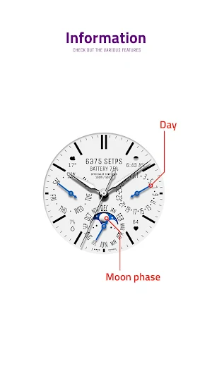 JW205 jwstudio watchface Screenshot 1
