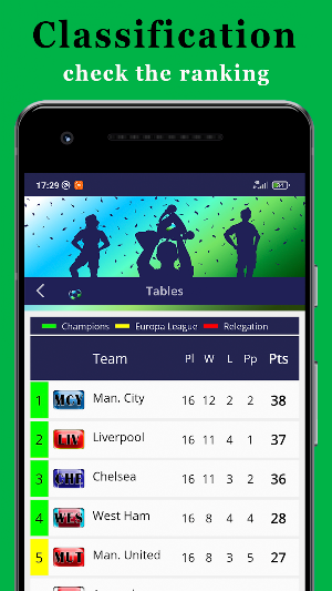 Info Premier League Screenshot 3