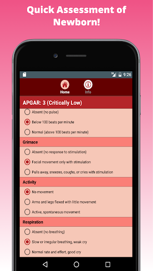 APGAR Score Pro: Pediatric Newborn Assessment Screenshot 2