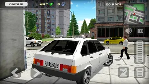 Lada 2109 Russian Car Driver Screenshot 2