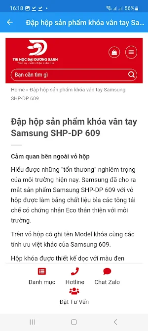 Tin Học Đại Dương Xanh Screenshot 0