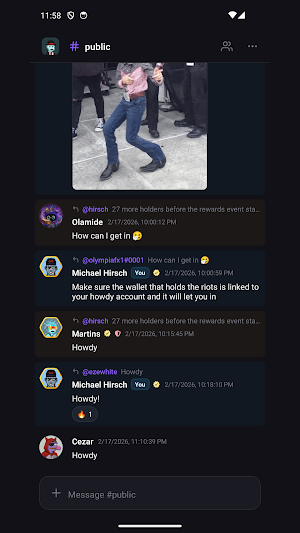 Howdy: Token Gated Chat Screenshot 2