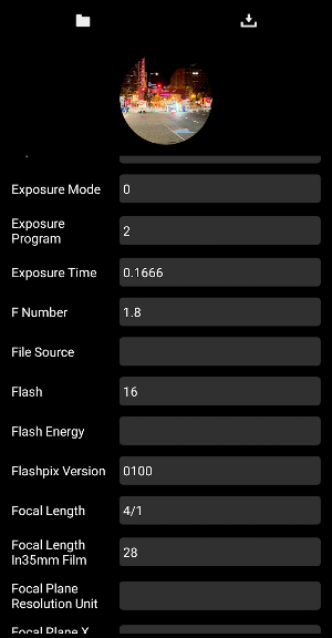 Edit Exif of Photo Screenshot 0