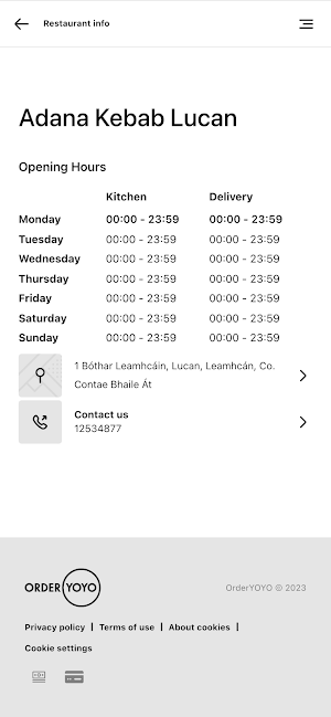 Adana Kebab Lucan Screenshot 3
