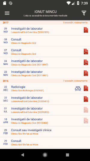 GRAL Medical Screenshot 2