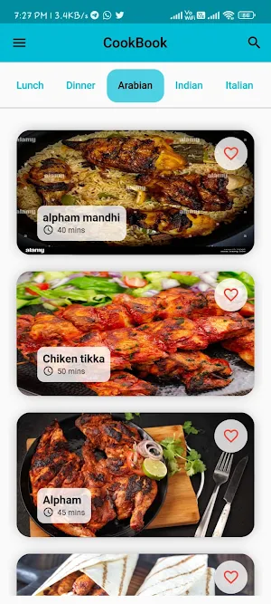 CookBook Screenshot 1