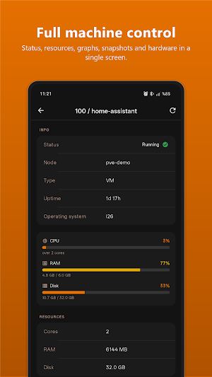 Rackmate – VE & PBS Manager Screenshot 1