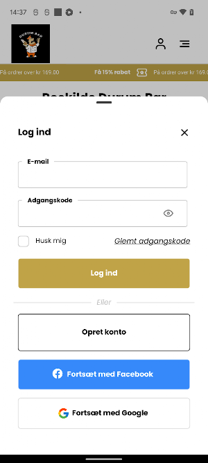 Roskilde Durum Bar Screenshot 0
