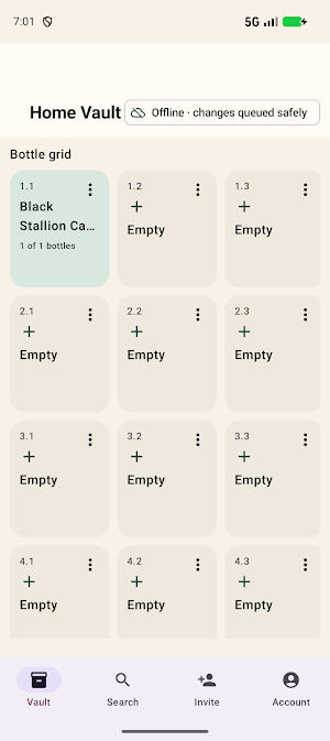 BottleVault Screenshot 1