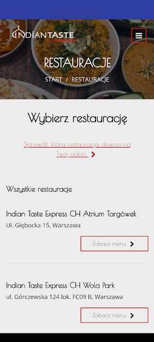 Indian Taste Express Screenshot 0