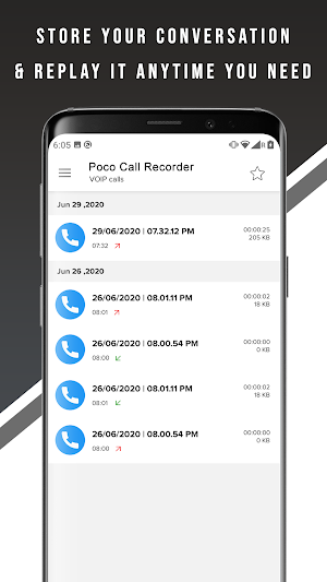 Poco Call Recorder Screenshot 1