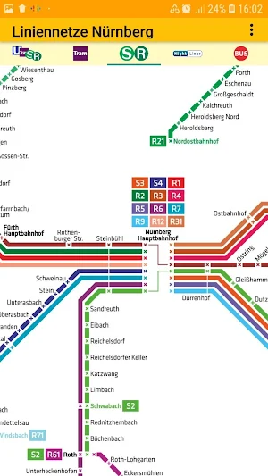 LineNetwork Nuremberg Screenshot 2