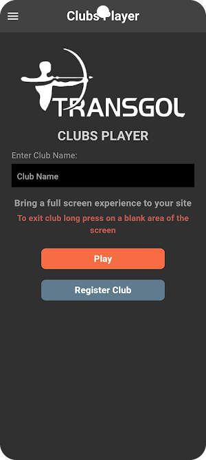 Clubs Player Screenshot 0