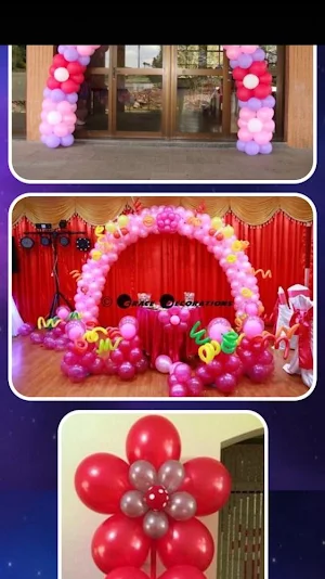 Balloon Decorations Ideas Screenshot 0