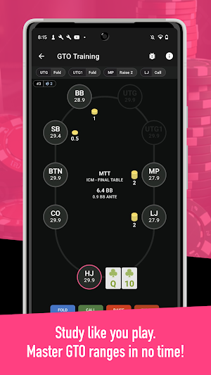 GTO Ranges+ Poker Solver, WSOP Screenshot 2