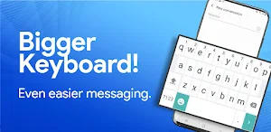 Big Keyboard & Home Screen Screenshot 3