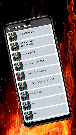 Rock ringtones - Music sounds Screenshot 0