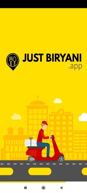 JustBiryani Screenshot 0