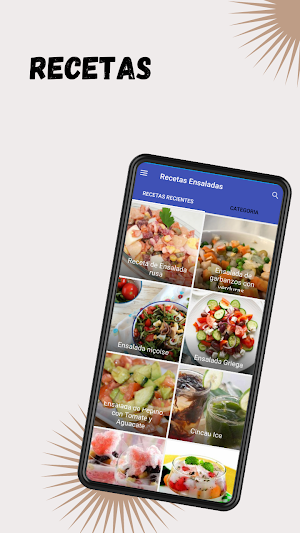 Recetas de ensaladas frias Screenshot 0
