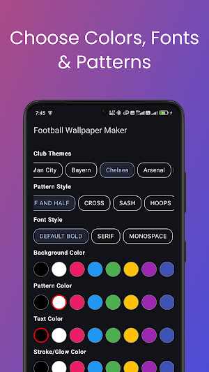 Football Wallpaper Maker Screenshot 2