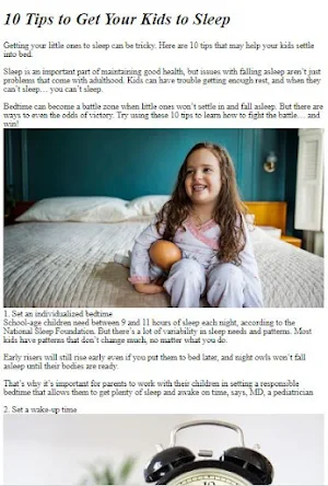How to Make Children's Bedtime Screenshot 3