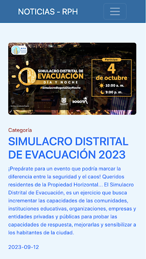 RPH - NOTICIAS Screenshot 0