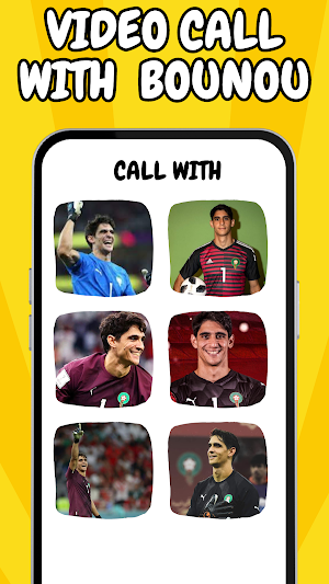 Yassine Bounou Fake Video Call Screenshot 1