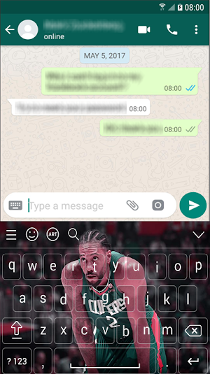 Kawhi Leonard Clippers Keyboard NBA 2K21 4r Lovers Screenshot 1
