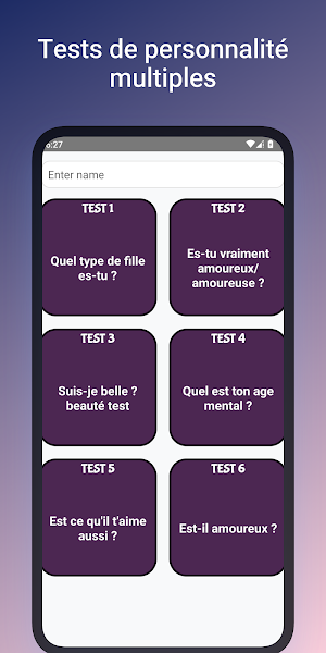 Quel Type de Fille es-tu ? Screenshot 2