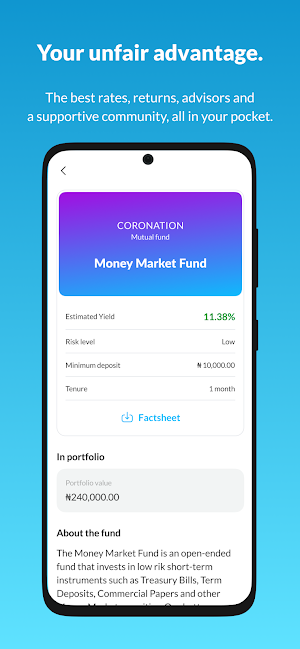 Coronation Wealth Plus Screenshot 1