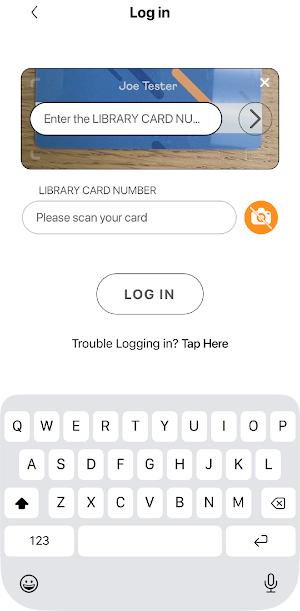 SJC Library Self Checkout Screenshot 3