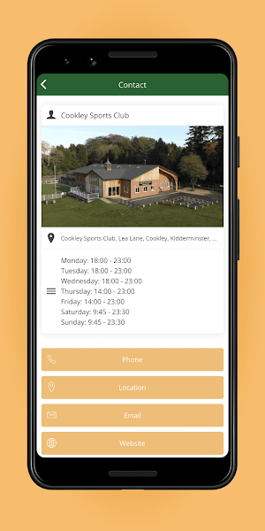 Cookley Sports Club Screenshot 2