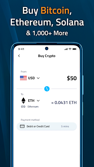 UniWallet: Buy Bitcoin, Crypto Screenshot 2