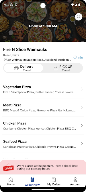Fire N Slice Waimauku Screenshot 2