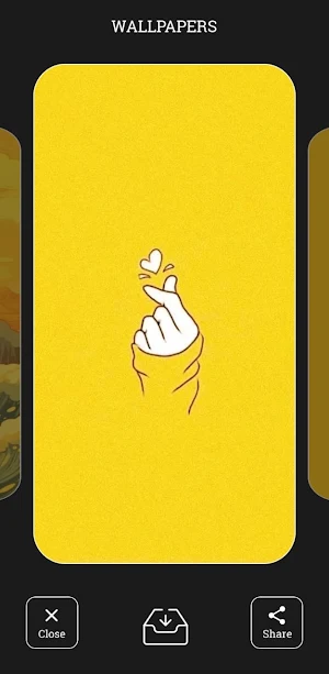 Yellow - HD Wallpapers Screenshot 2