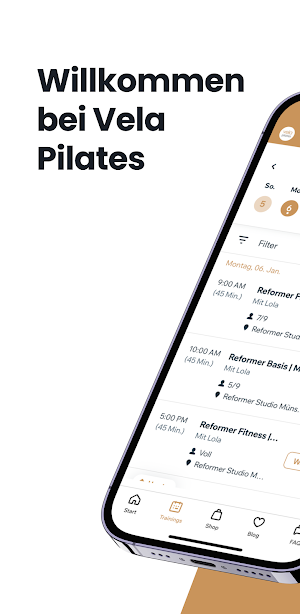 Vela Pilates Screenshot 3