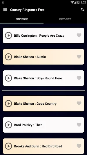 Country Ringtones Free Screenshot 3