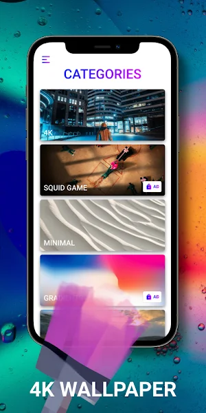 Live HD Wallpapers Engine 4k - Girls Cars Squid Screenshot 0