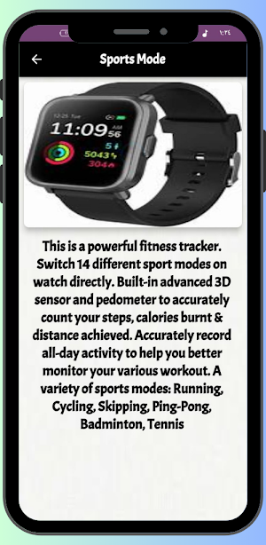 Fogutune Smart Watch guide Screenshot 2