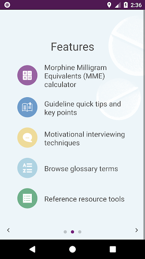 CDC Opioid Guideline Screenshot 0