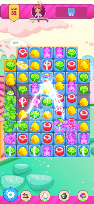 Gummy Bear Hero : Match 3 Screenshot 1