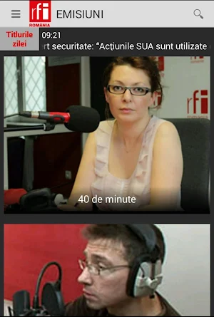 RFI România Screenshot 2