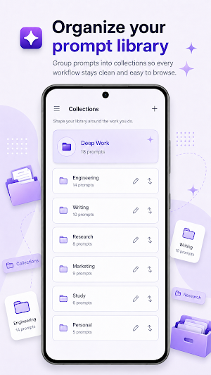 AI Prompt Manager & Organizer Screenshot 2