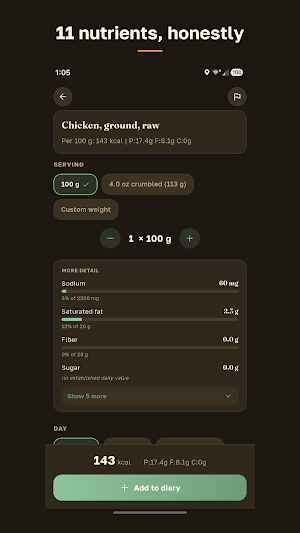 Kado: Calorie & Macro Tracker Screenshot 3